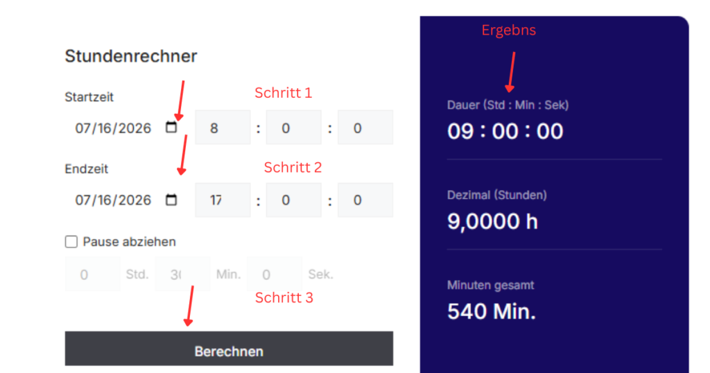 Stundenrechner