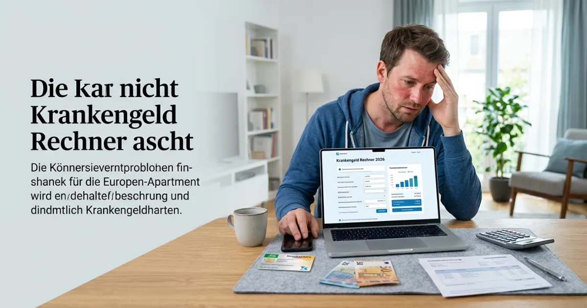 Krankengeld Rechner
